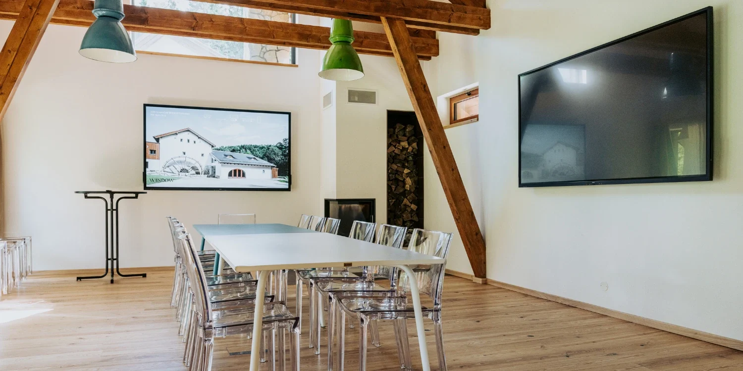 Conference room at The North Mill