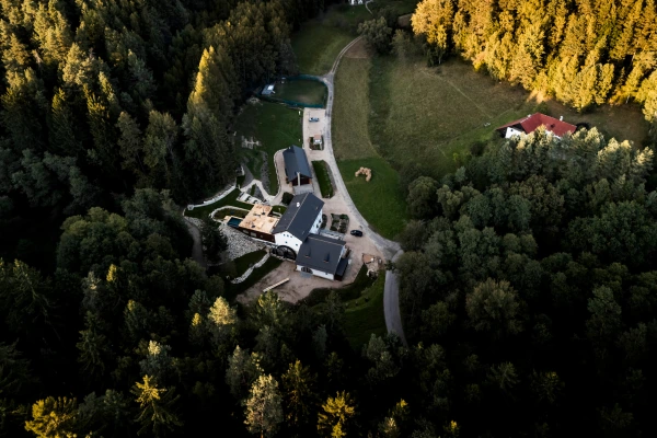The North mill from a drone