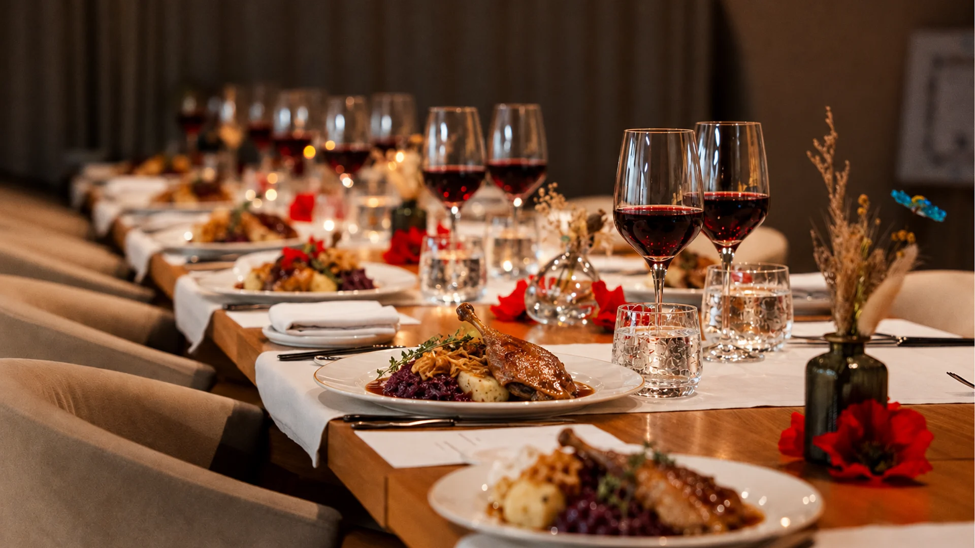 Goose feast at The North Mill